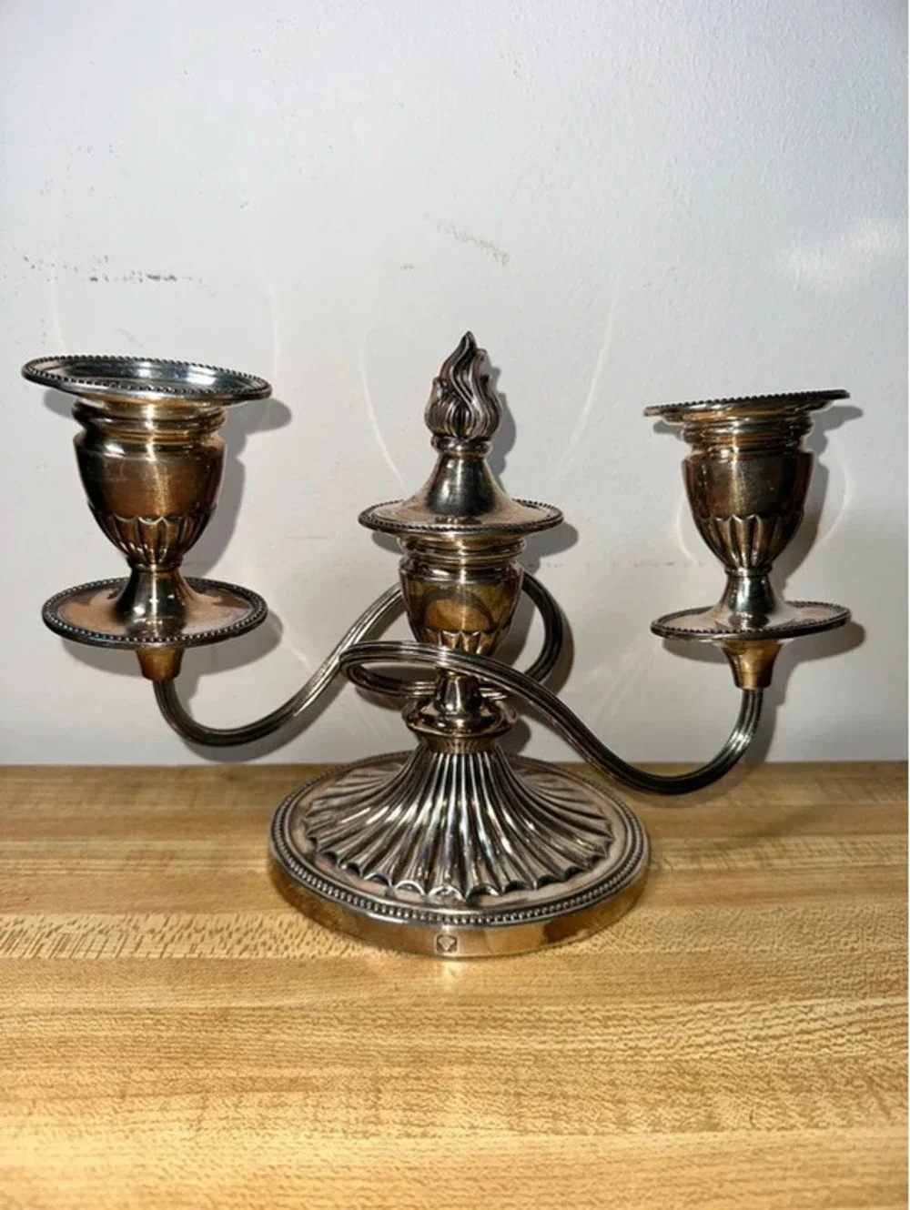 Barker-Ellis VTG England Silver-plated 3 light Candelabra